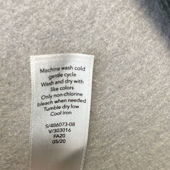 Athleta Purana Wrap Sweatshirt Womens S Oversized Olive Green Hoodie Trendy Cozy - Picture 9 of 11